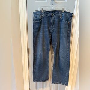 Levi's Dark Blue Straight Jeans - 569